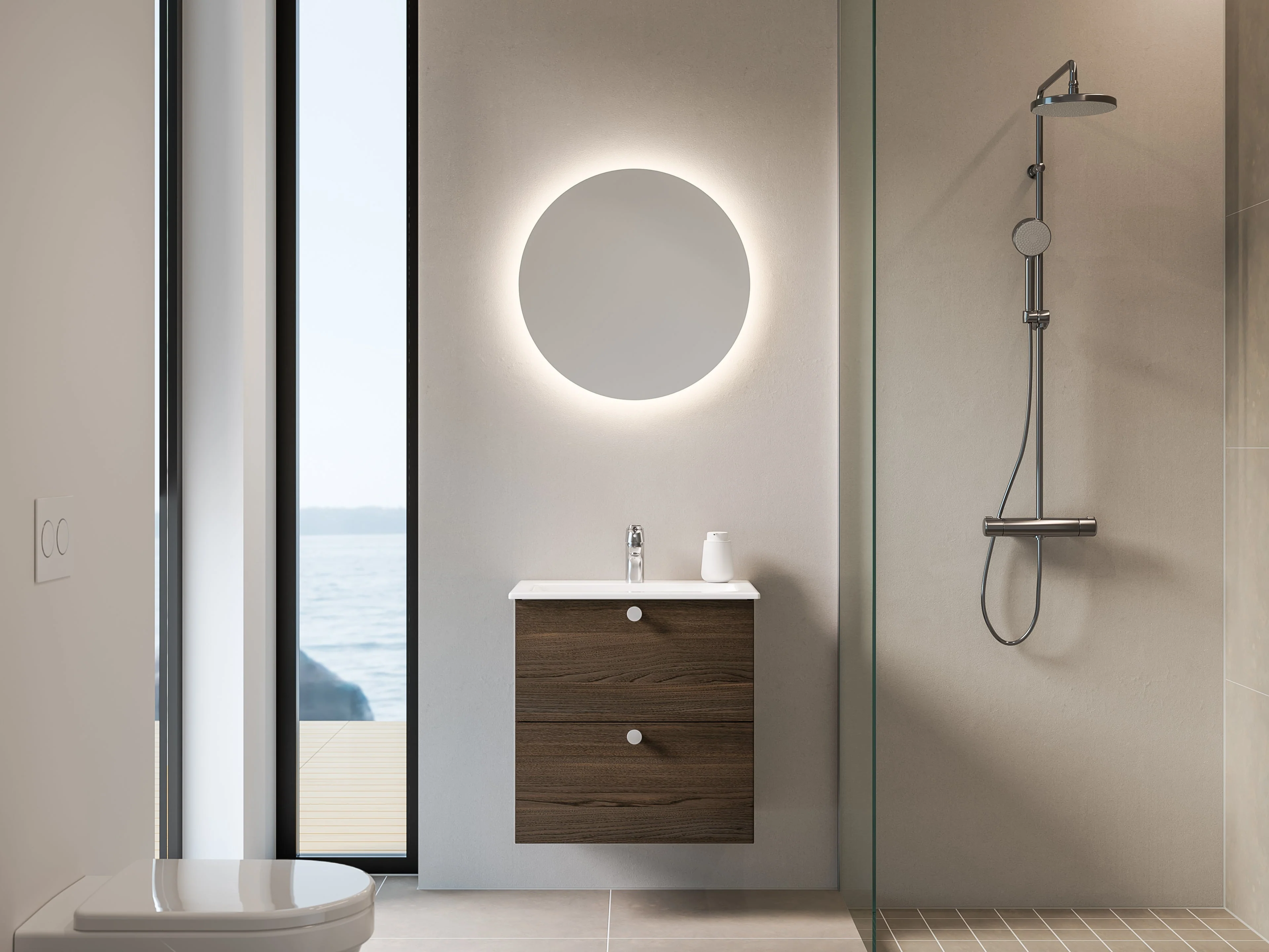 Astra 60 CM med LED-spegel - Image 3