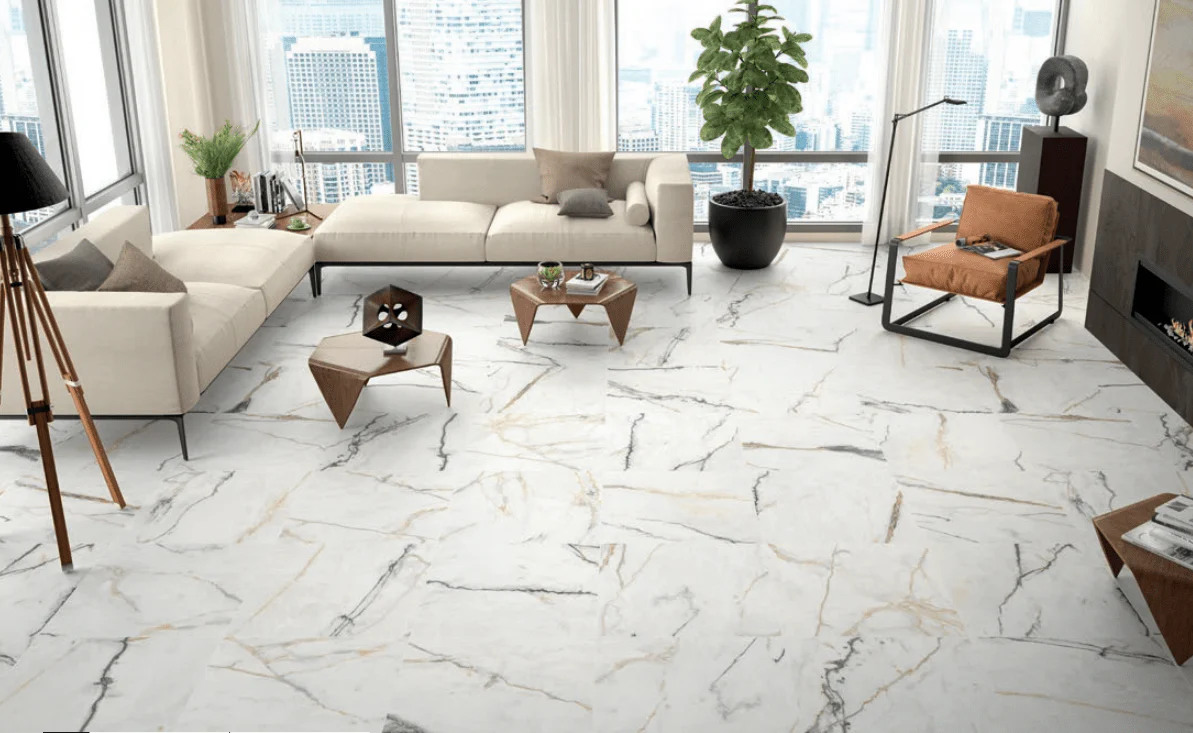 Carbis Gold Matt Rect 60x60 CM Klinker - Image 5