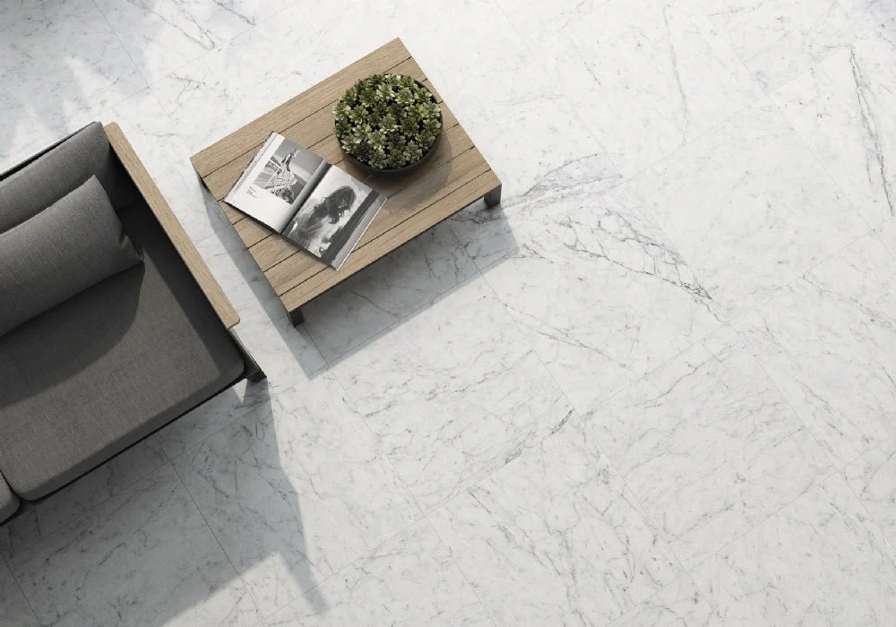 Carrara Marmor Matt 60x60 CM Klinker