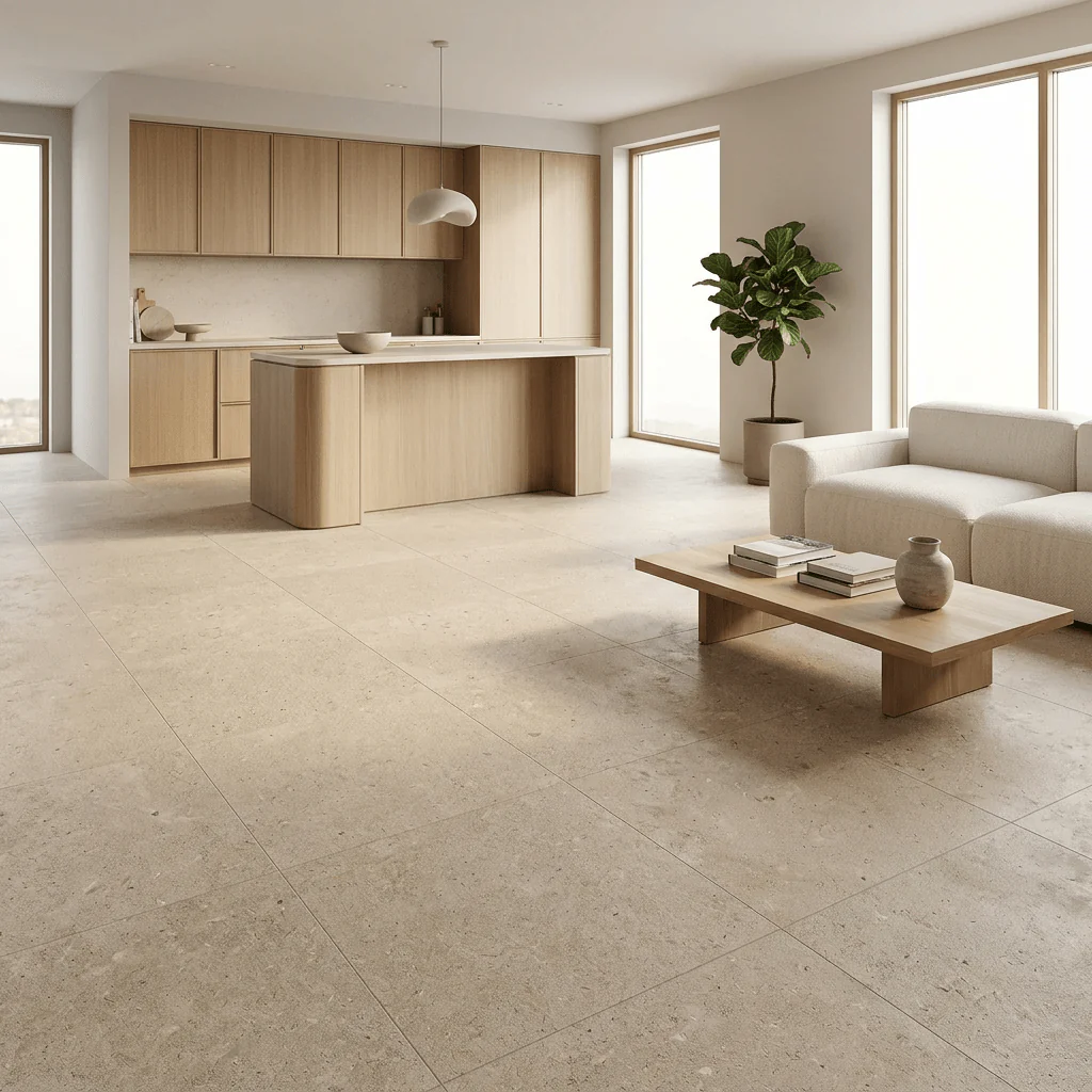 Gotland Kalk Natur Matt Rect. 60x60 CM Klinker - Image 3