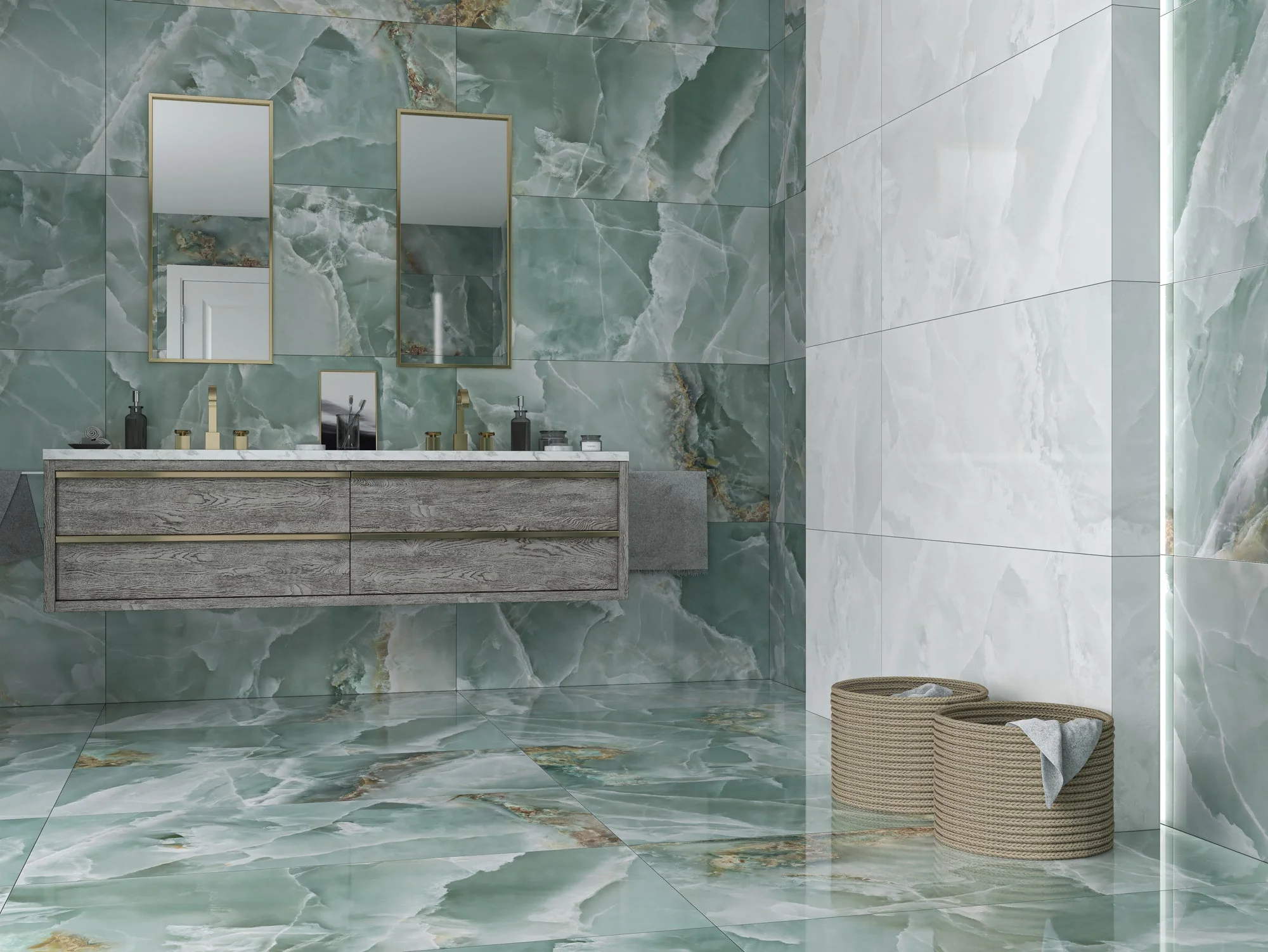 Granada Lux Mint 60x120 CM Blank Klinker - Image 2