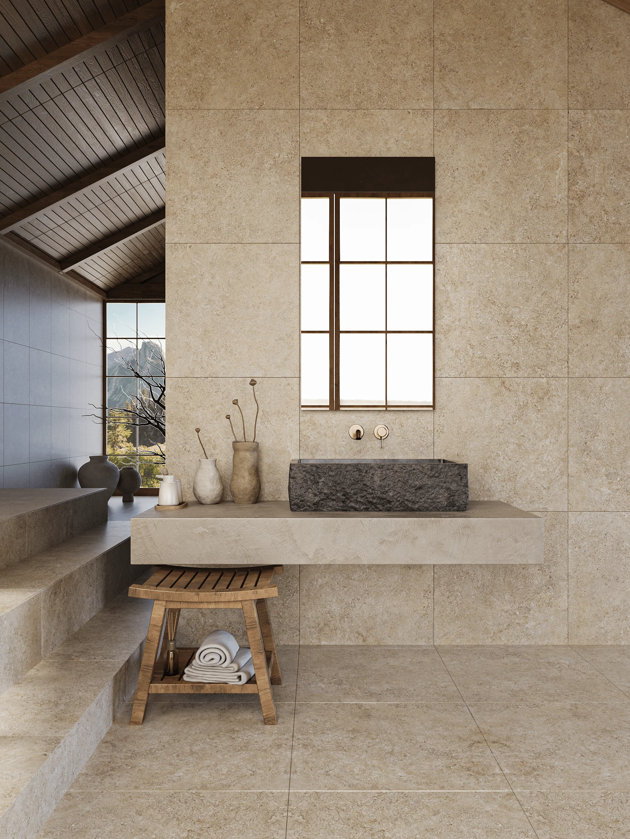Gute Kalksten Beige 60x60 CM Klinker - Image 5