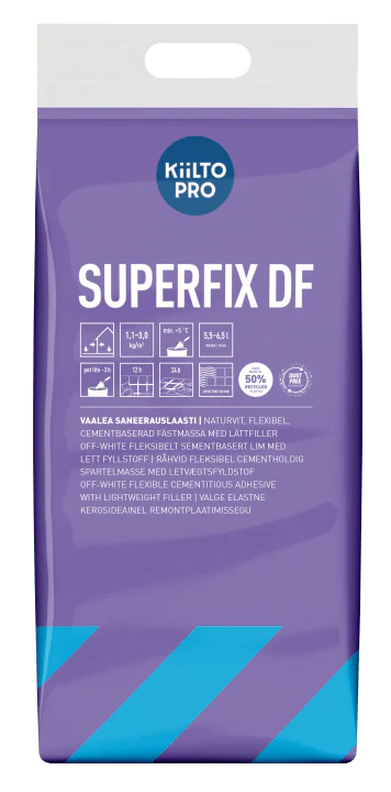 Kiilto Superfix DF fÀstmassa 15 kg - Image 2