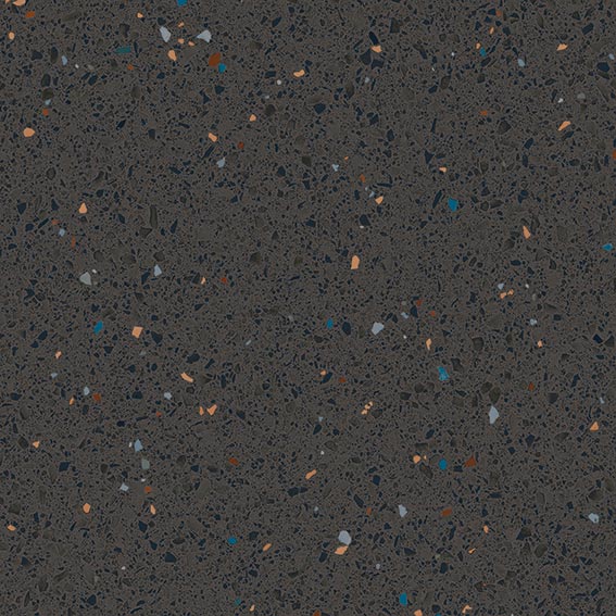 Micra Terrazzo Grafit Matt Rect. 20x20 CM Klinker - Image 2