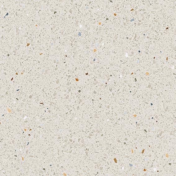 Micra Terrazzo White Matt Rect. 20x20 CM Klinker - Image 2