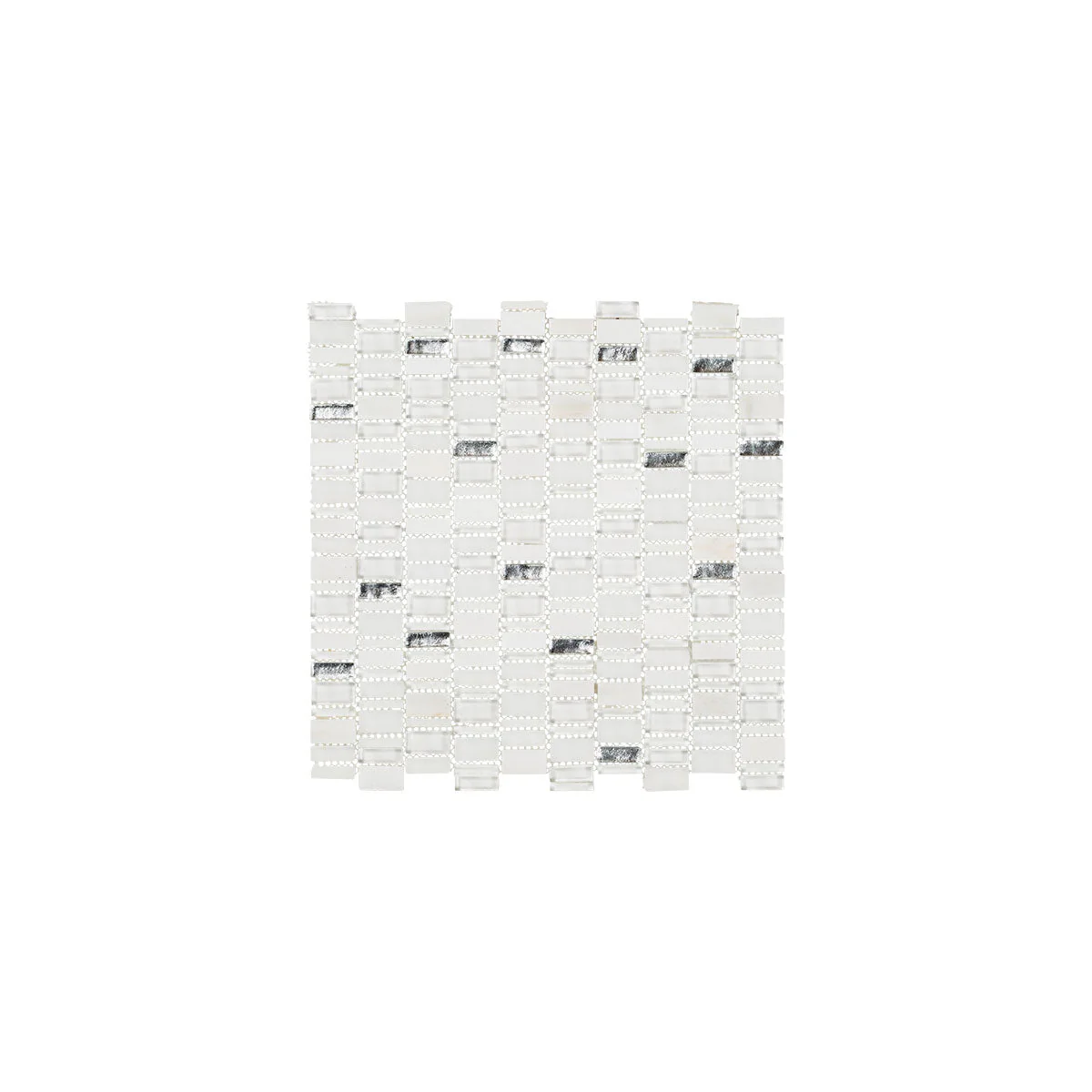 Mixmosaik Waterfall White 298Ă298 MM