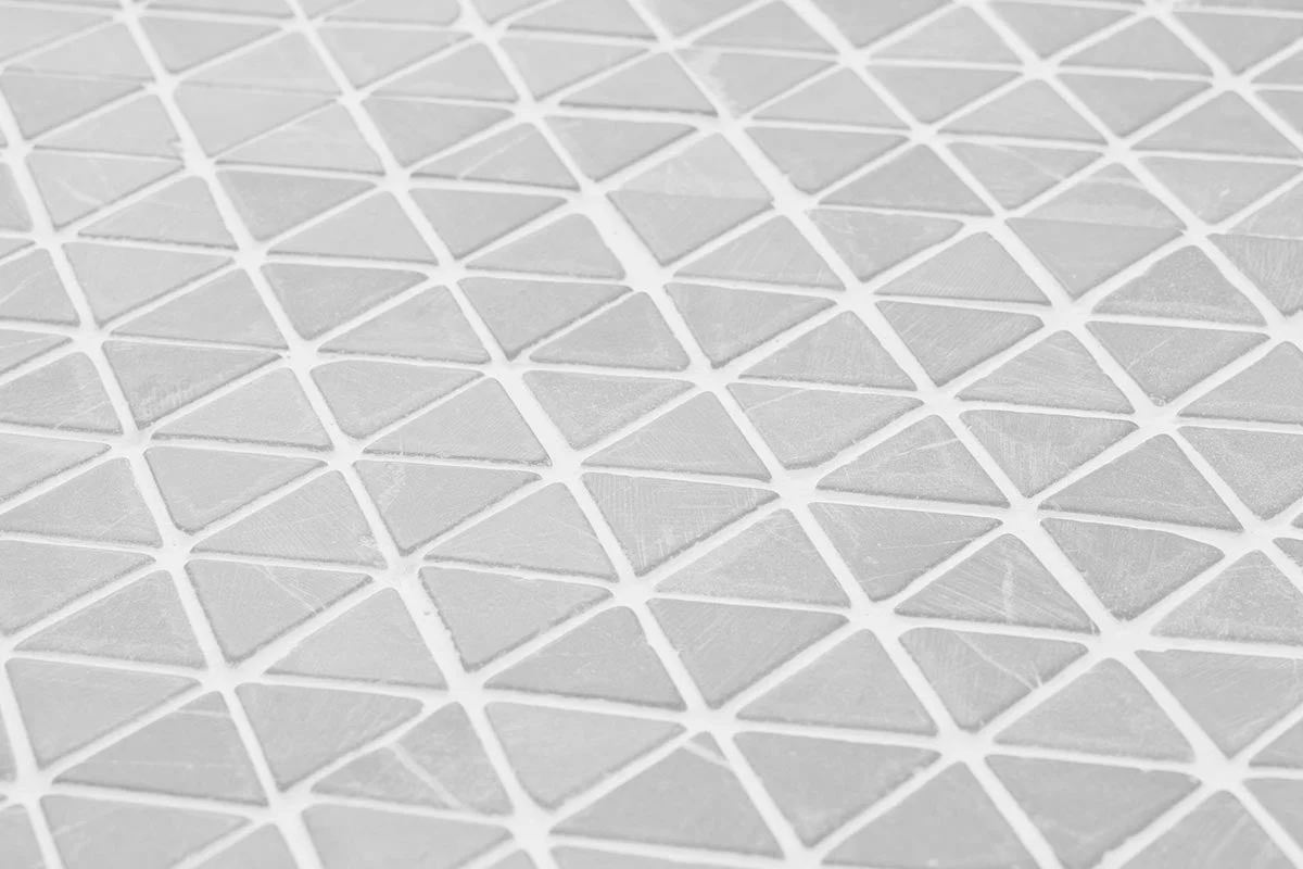 Naturstensmosaik Triangle Mini LjusgrÄ 28x28x28 MM