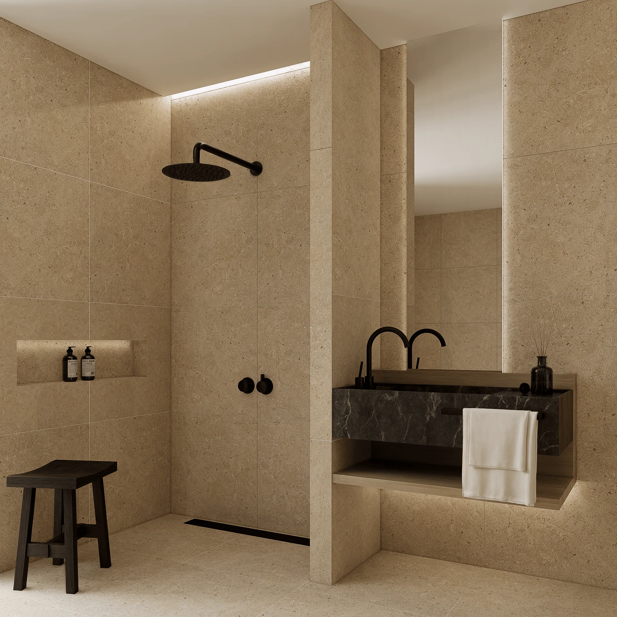 Norr Kalk Natural Matt Rect. 30x60 CM Klinker