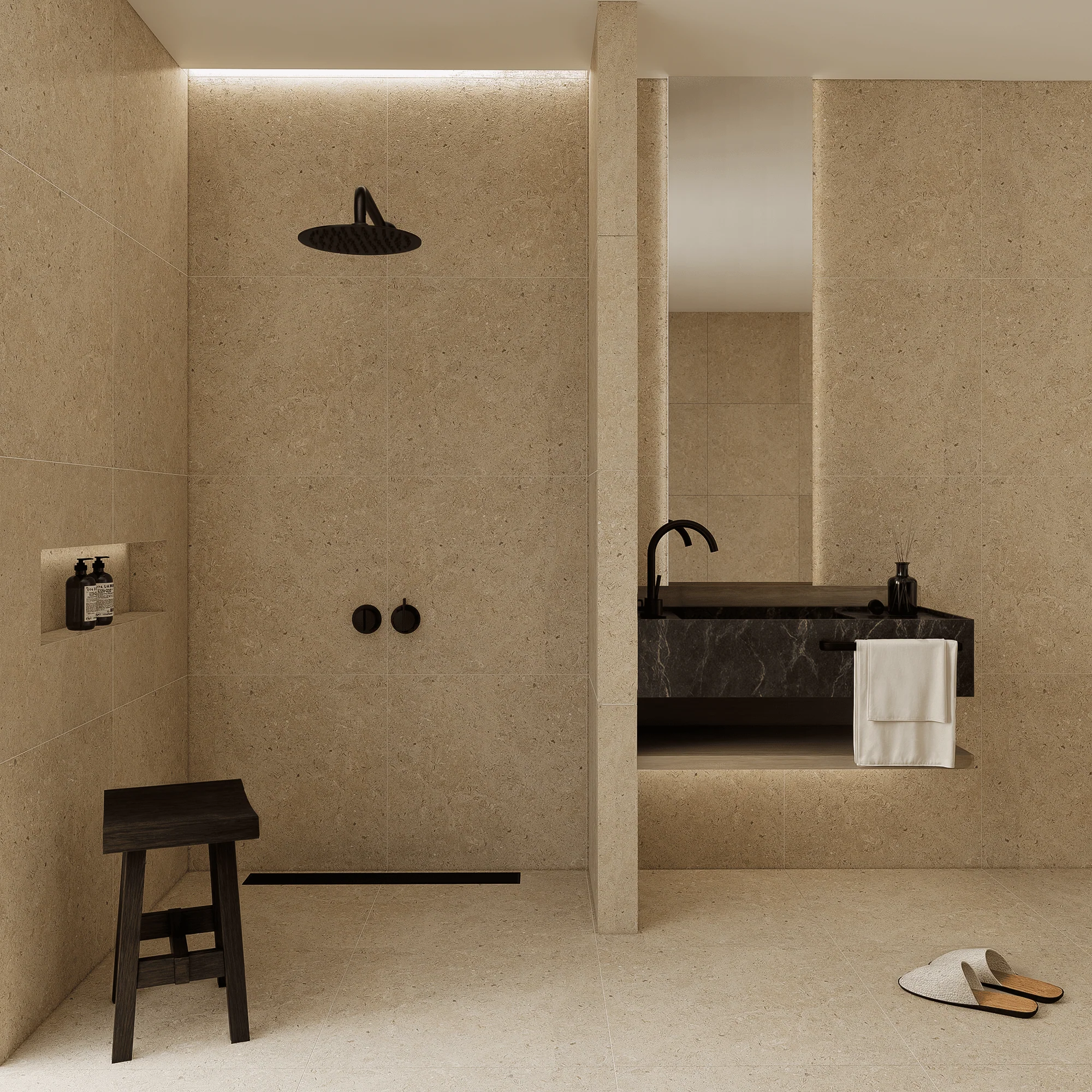 Norr Kalk Natural Matt Rect. 30x60 CM Klinker - Image 2