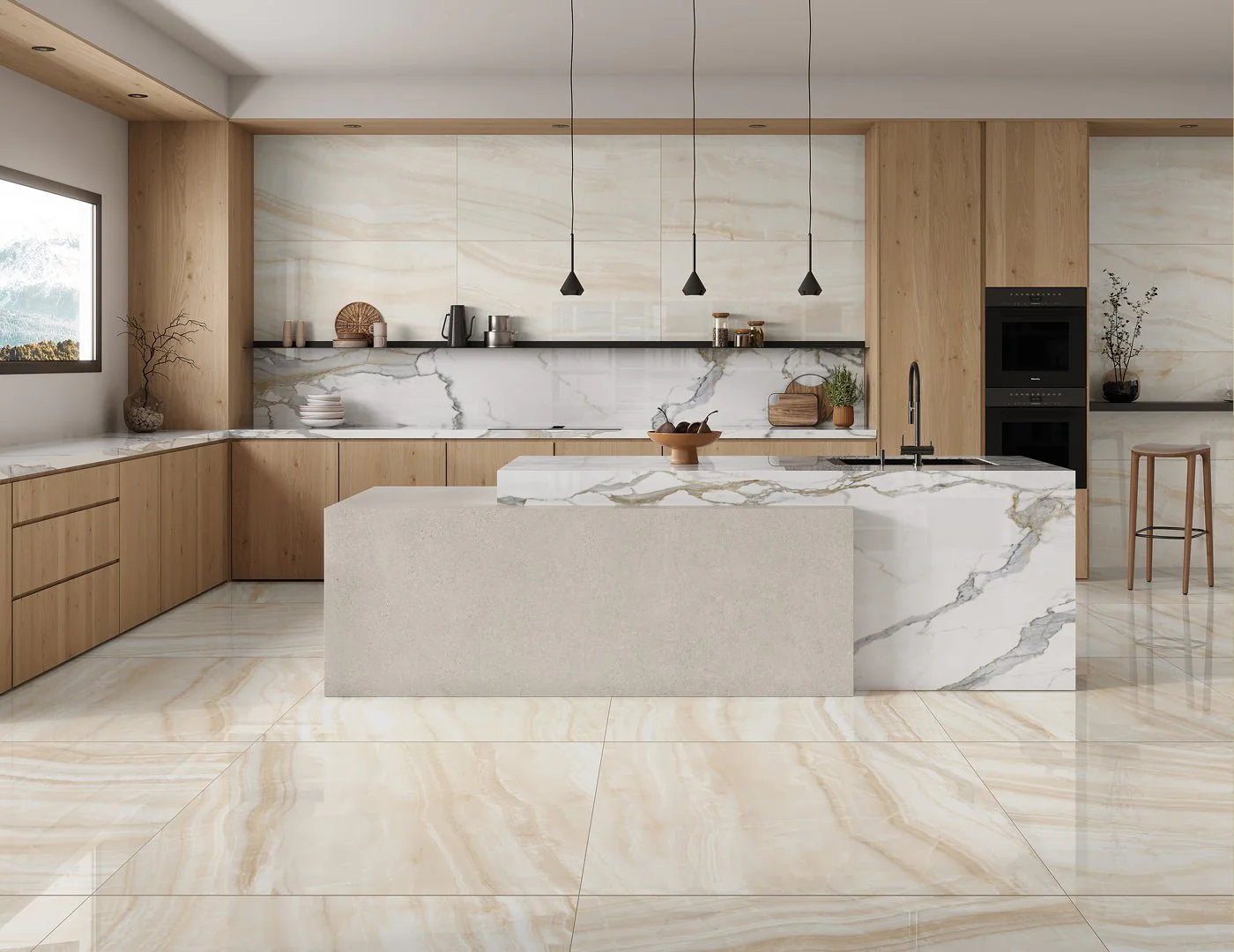 Ocean Ivory 60x120 CM Klinker