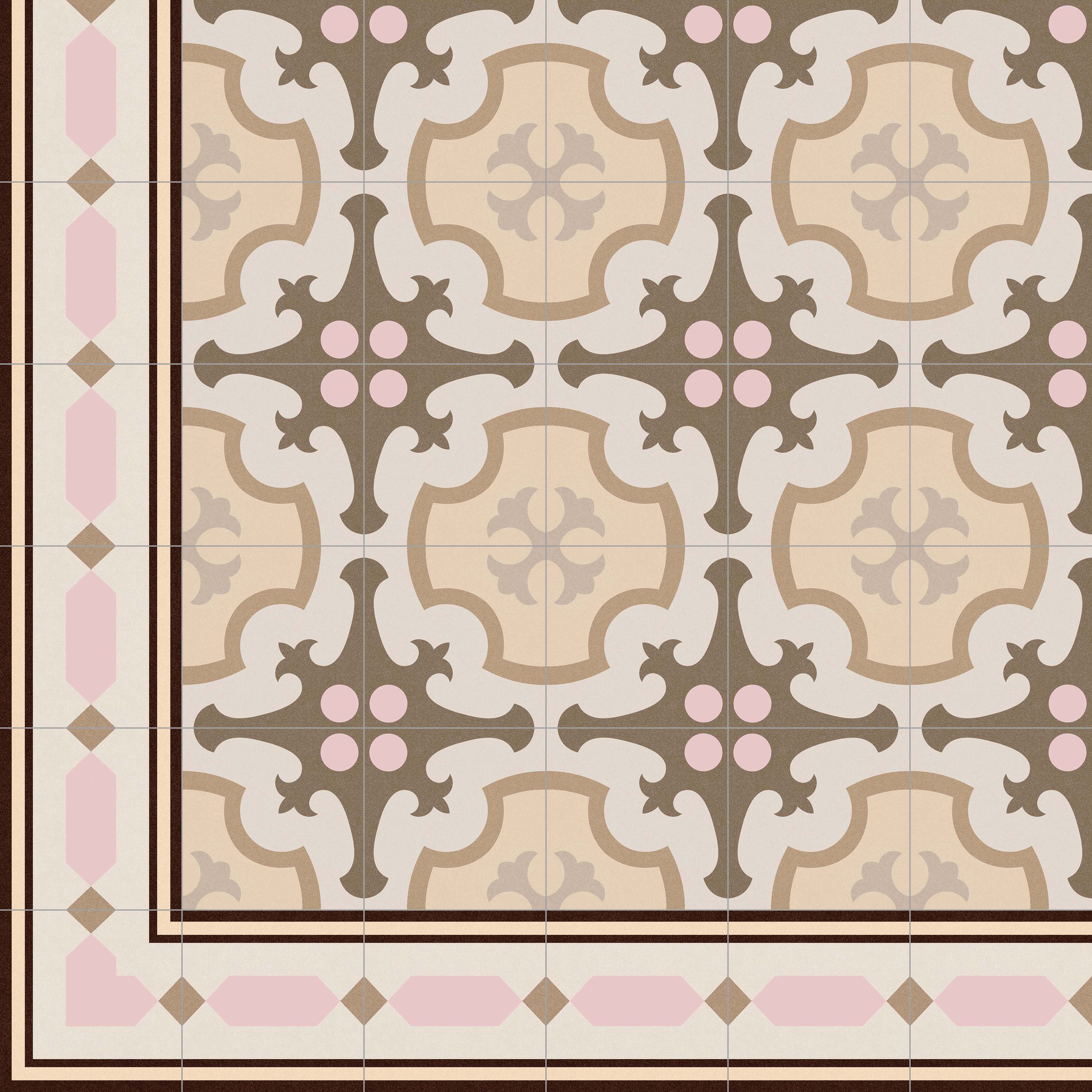Ordal Beige 20x20 CM Marockanskt mönster - Image 3