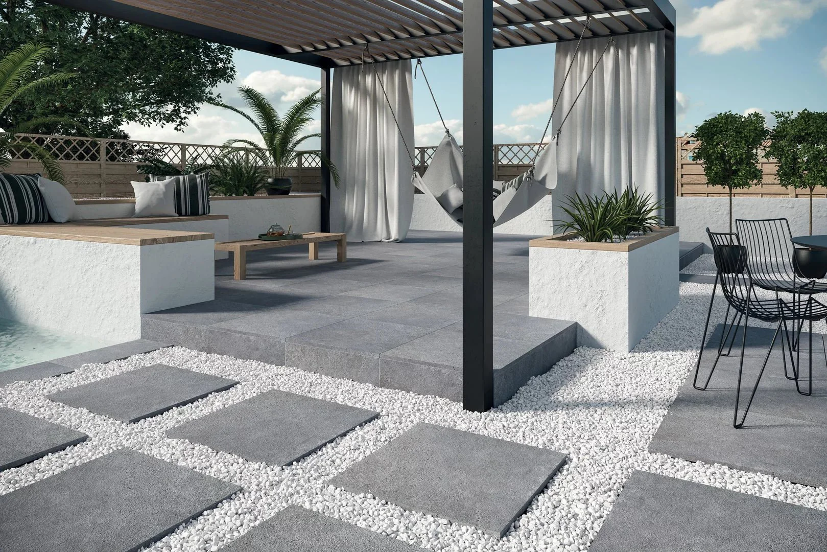 Stone Optimal Grafit 60x60 CM Uteklinker (20MM i tjocklek) - Image 2