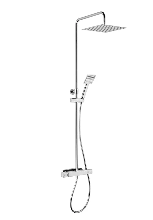 Takdusch Mix Slim Square 160CC Krom med 300x300 duschhuvud Hafa - Image 3
