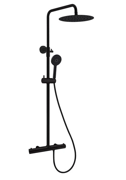 Takdusch Studio Svart CC160 med 300 mm duschhuvud Noro - Image 2