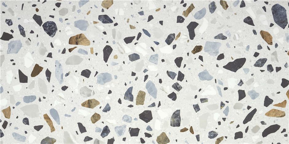 Terrazzo Stone White Matt Rect. 60X120 CM Klinker - Image 4