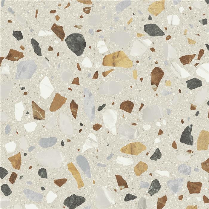 Terrazzo XL Beige Matt Rect. 60x60 CM Klinker - Image 2
