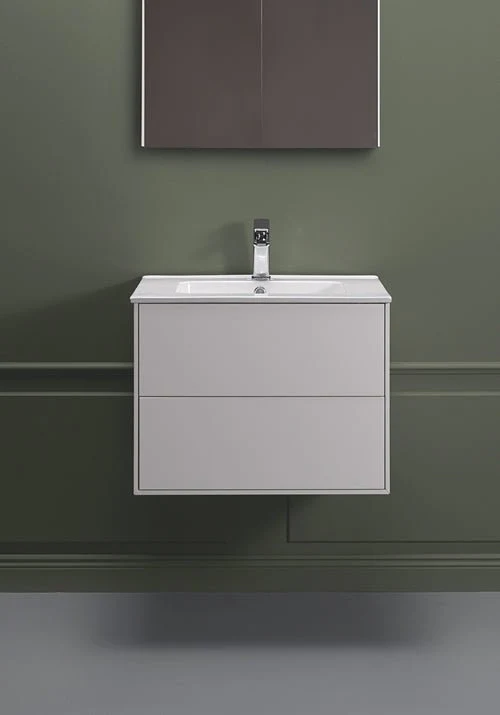 TvÀttstÀllsskÄp Edge 600 Vit med tvÀttstÀll On soft Hafa