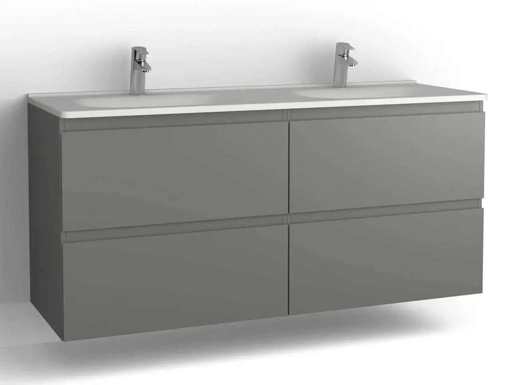 TvÀttstÀllsskÄp Flow 1500 BetonggrÄ med 4 lÄdor Vedum - Image 2