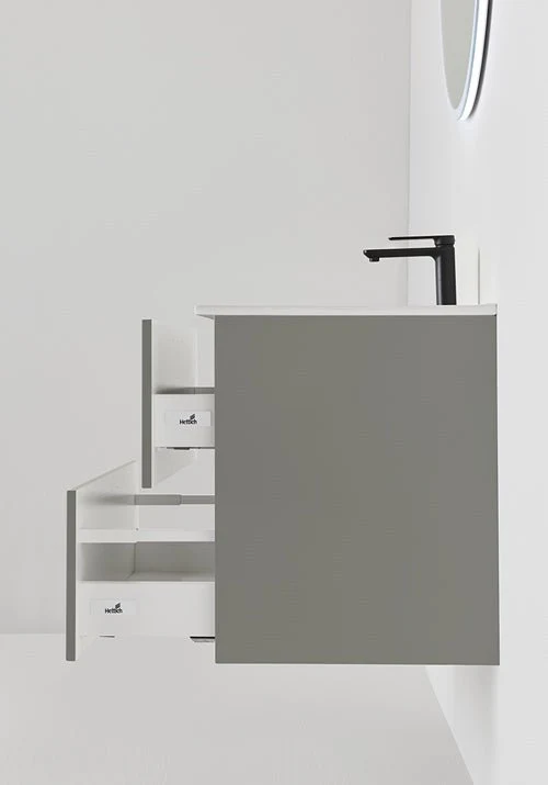 TvÀttstÀllsskÄp Storm 600 Varm grÄ med tvÀttstÀll Hafa - Image 3